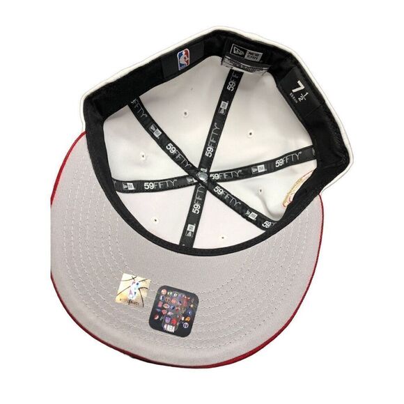 New Era Atlanta Hawks 59FIFTY Fitted Cap Hat Size 7 1/2 - Picture 5 of 5